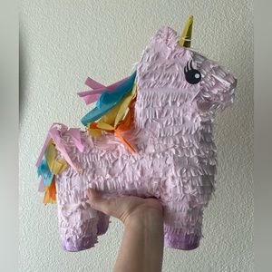 Small unicorn piñata